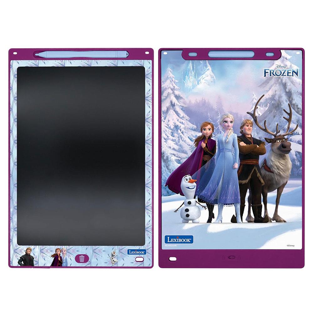 Lexibook Frozen 11 Inch Learning Drawing E-ink Tablet With Stencils - Multicolour