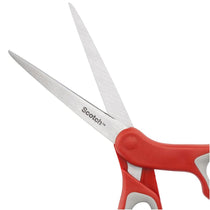 Scotch Comfort Scissors 18cm With Soft Grip Handle Stainless Steel - Red