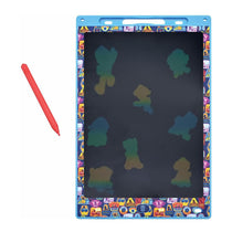 Lexibook Paw Patrol 11 Inch Learning Drawing E-ink Tablet With Stencils - Multicolour