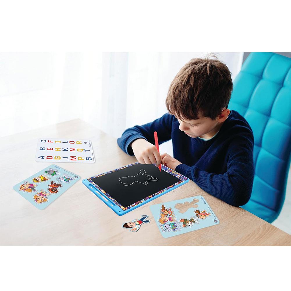 Lexibook Paw Patrol 11 Inch Learning Drawing E-ink Tablet With Stencils - Multicolour