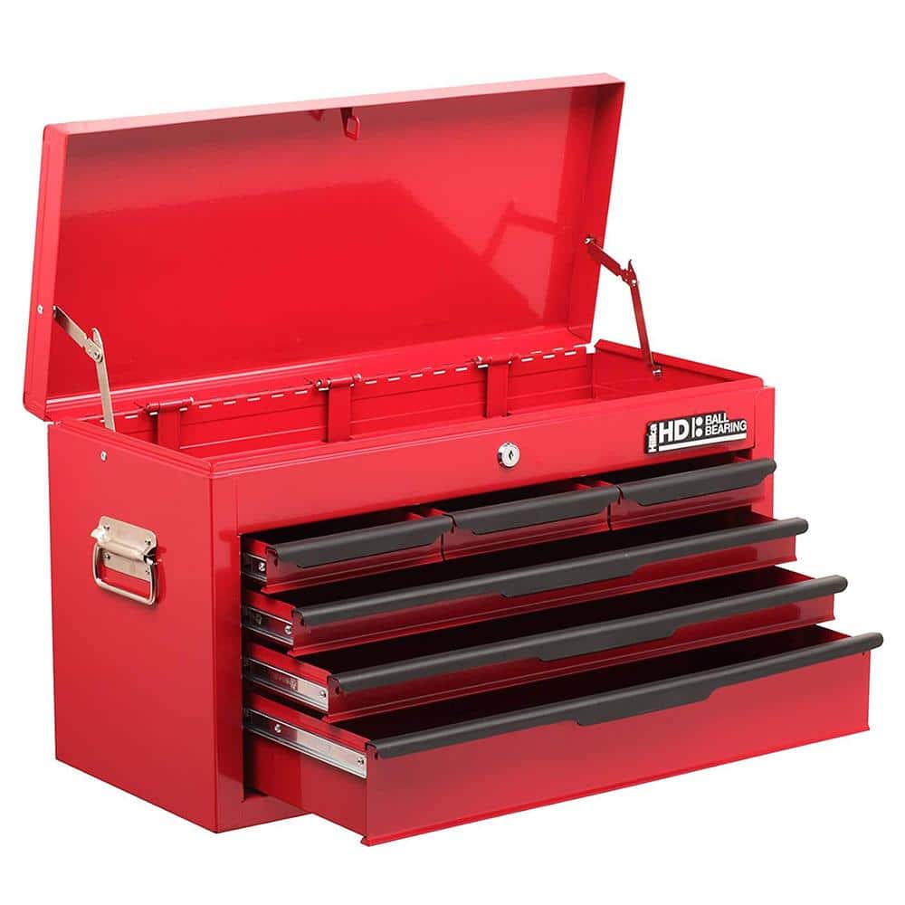 Hilka BBS Heavy Duty 6 Drawer Tool Chest - Red Main image