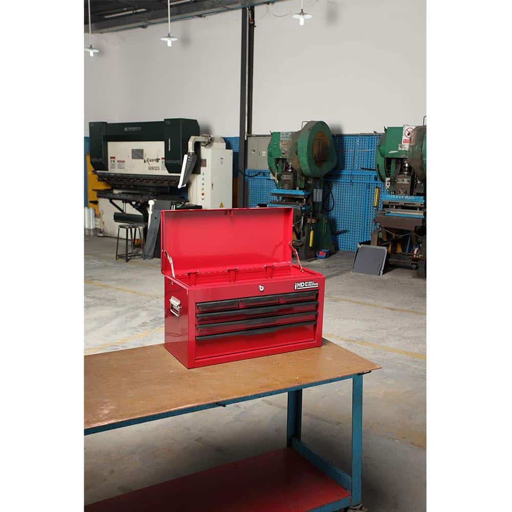 Hilka BBS Heavy Duty 6 Drawer Tool Chest - Red