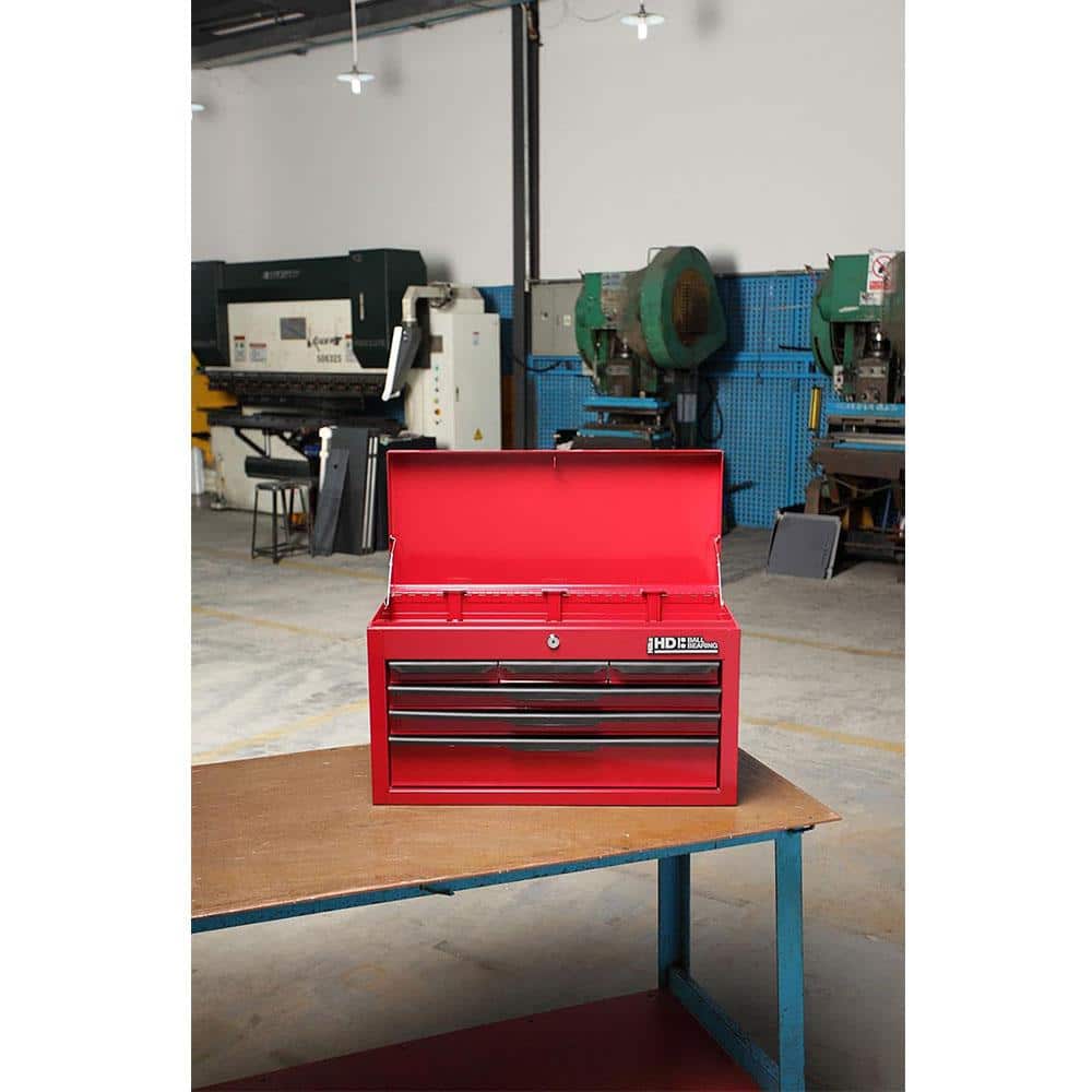Hilka BBS Heavy Duty 6 Drawer Tool Chest - Red