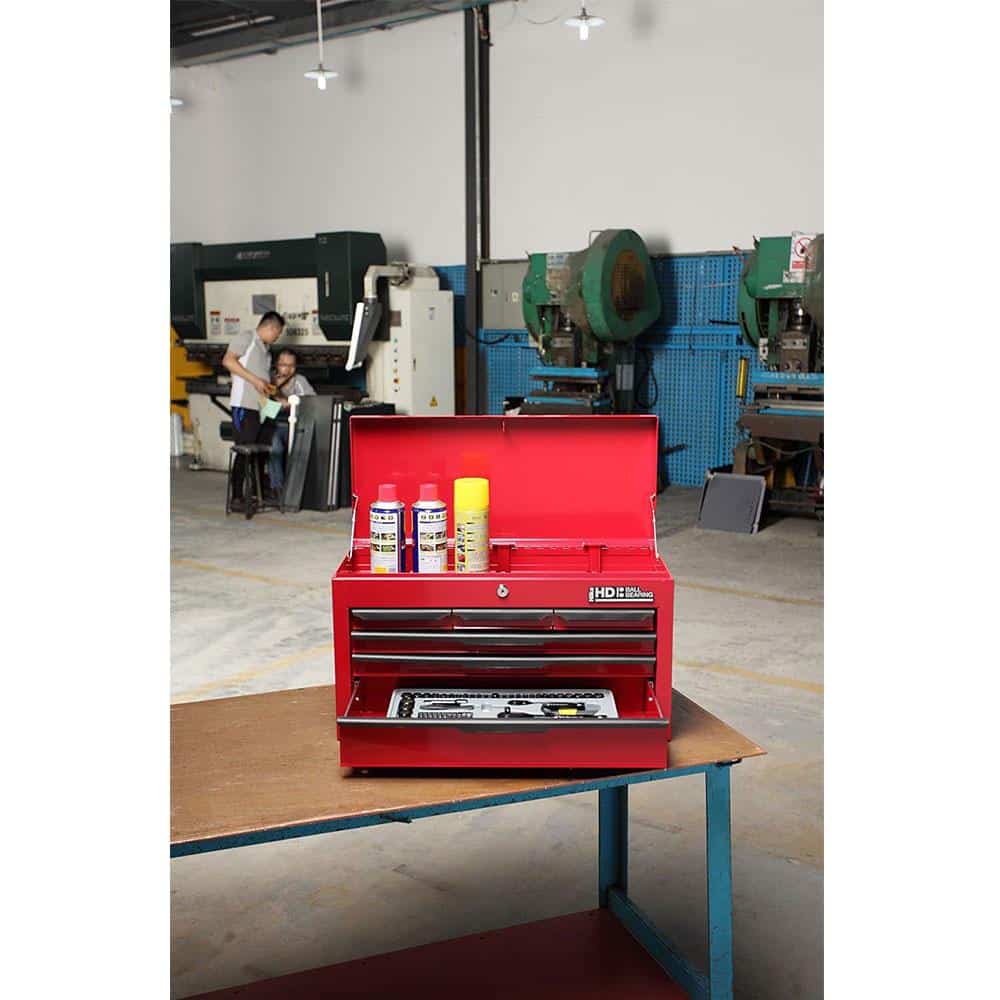 Hilka BBS Heavy Duty 6 Drawer Tool Chest - Red