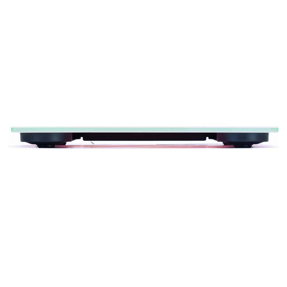 Omron Digital Bathroom Scales With KG ST And LB Measurement 150kg Weight Capacity - Pink Blossom