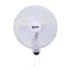 Igenix 16 Inch Wall Mounted Fan With Oscillation And 3 Speed Settings - White