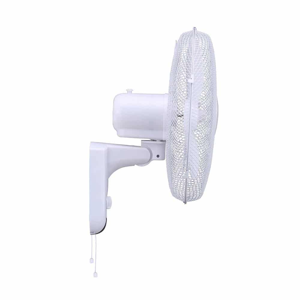 Igenix 16 Inch Wall Mounted Fan With Oscillation And 3 Speed Settings - White