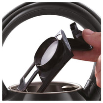 Russell Hobbs Traditional Electric Kettle Stainless Steel 3000W 1.7L Black