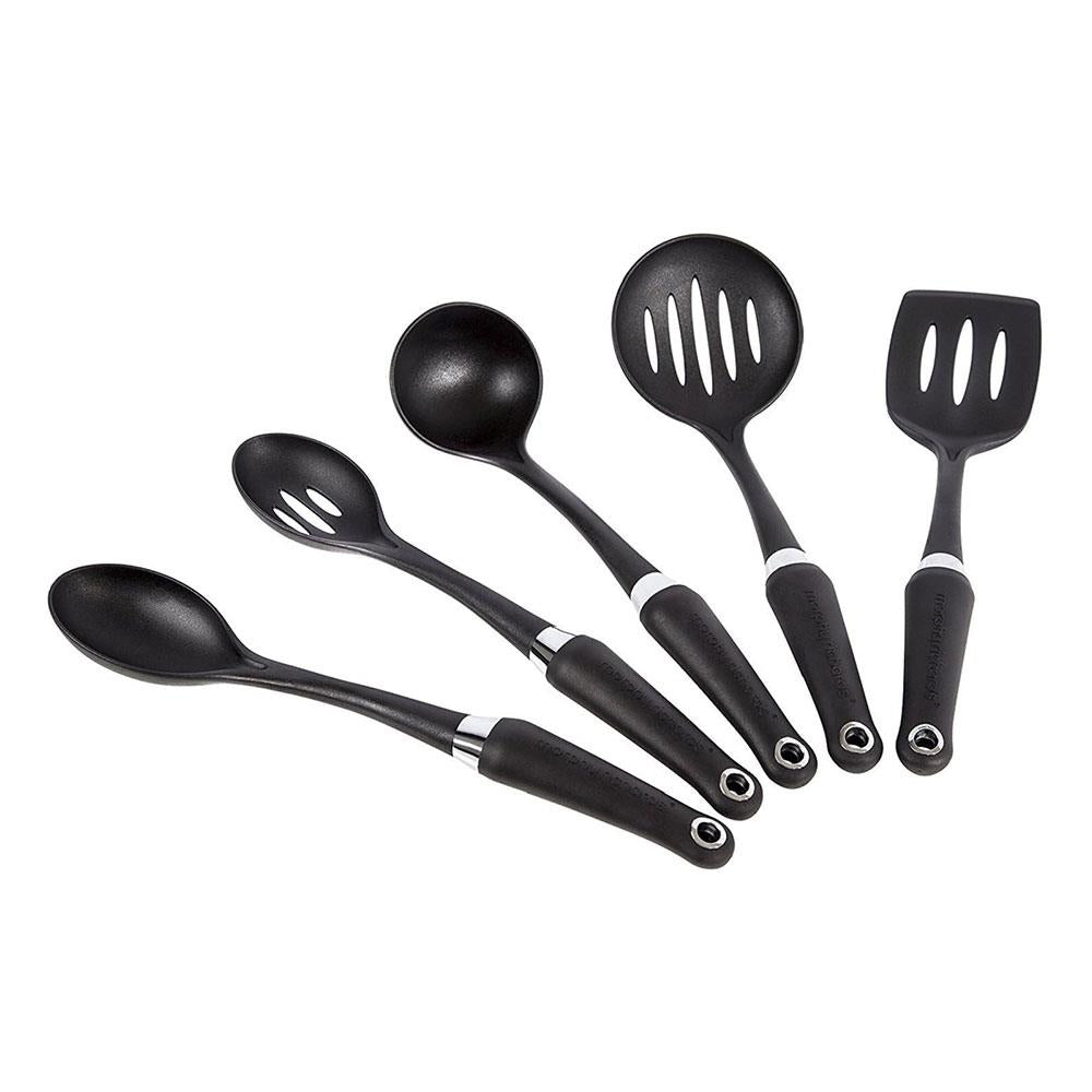 Morphy Richards Equip Cookware Set 14 Piece Red Non Stick Aluminium Pots Pans Utensils Set