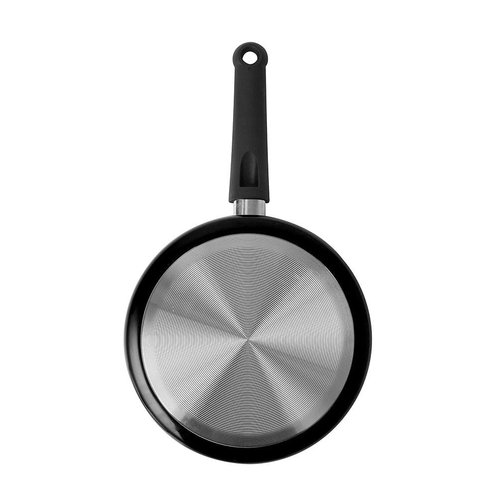 Morphy Richards Equip Saucepan Set 3Piece 16/18/20cm Non-Stick Ceramic Coating – Black