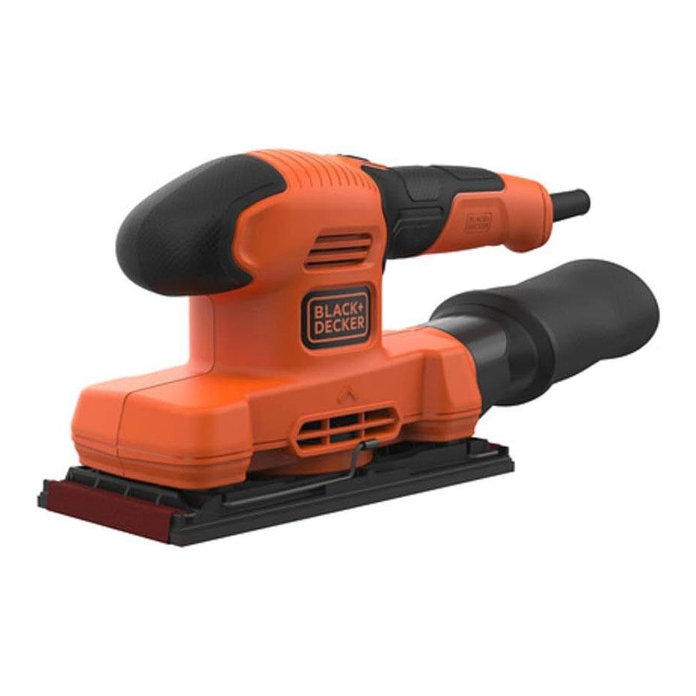 Black & Decker Electric 1/3 Sheet Finishing Sander 150W 240V - Orange/Black
