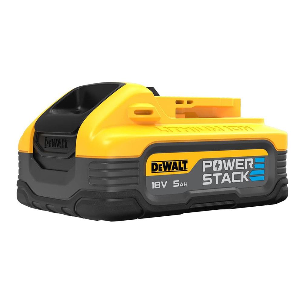 Dewalt 18V XR POWERSTACK Compact Lithium Ion 5AH Battery - Yellow/Black Secondary image