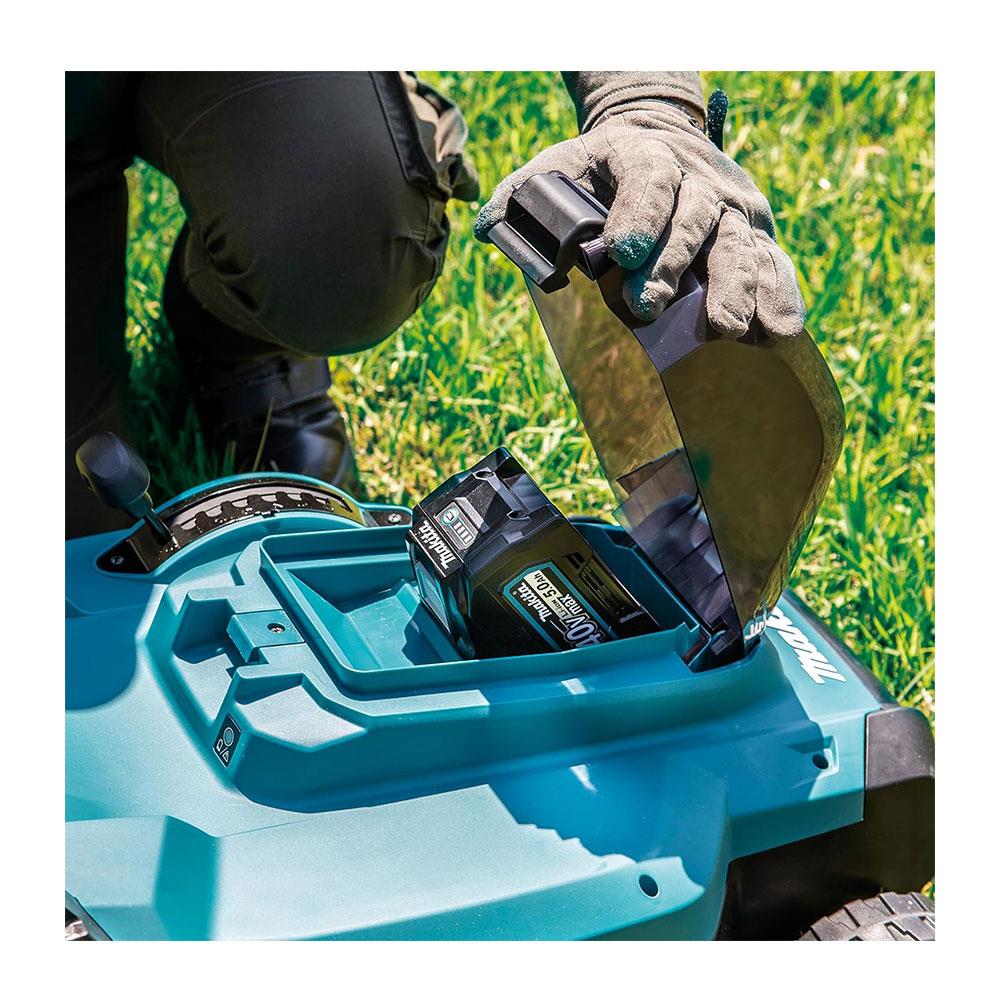 Makita 40V Max Li-ion XGT Brushless Lawn Mower 43cm 740W - Blue