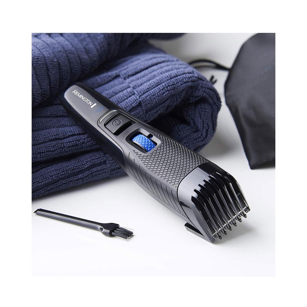 Remington B4 Style Series Beard Trimmer Rechargable With Self Sharpening Blades And Anti-Slip Grip - Black