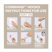 3M Command Metal Hook Forever Classic Small 1 Hook And 2 Strips - Brushed Nickel