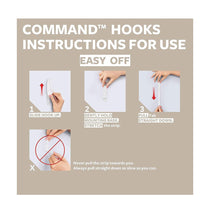 3M Command Metal Hook Forever Classic Small 1 Hook And 2 Strips - Brushed Nickel
