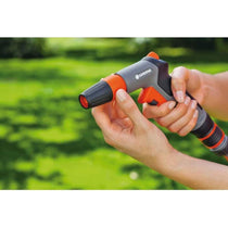 Gardena Classic Cleaning Water Nozzle And Spraying With Impulse Trigger And Lock - Orange/Grey