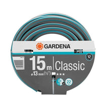 Gardena Classic Hose 13mm (1/2 Inch) 15m Long 22 Bar Burst Pressure - Assorted Colour