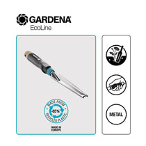 Gardena EcoLine Weeding Trowel Weed Cutter - Black/Turquoise