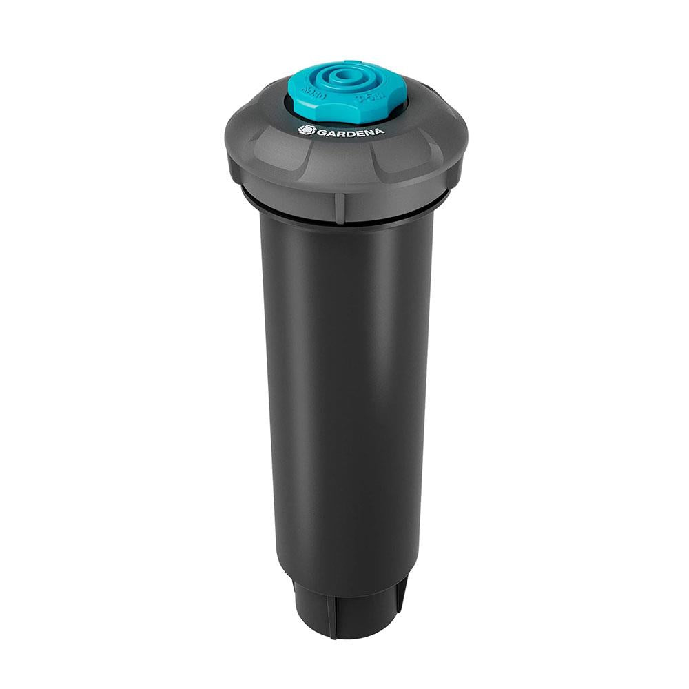 Gardena Pop-Up Sprinkler SD80 With Spray Nozzle 1/2 Inch Female Thread 28-80 m²- Black/Turquoise Main image
