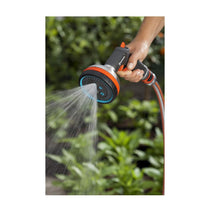 Gardena Premium Multi Sprayer 5 Spray Patterns For Watering And Cleaning - Orange/Grey
