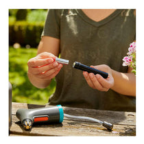 Gardena Pump Sprayer 1 EasyPump Battery Operated With 360° Water Level Indicator - Orange/Grey