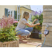 Gardena Water Control Flex For Automatic Watering on Balconies And Terraces - Orange/Grey