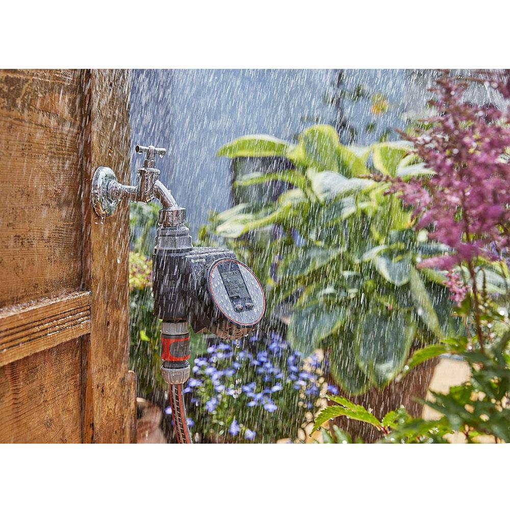 Gardena Water Control Flex For Automatic Watering on Balconies And Terraces - Orange/Grey