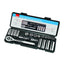 Hilka 3/8 Inch Drive Socket Set Metric 72 Teeth Ratchet - 21 Piece