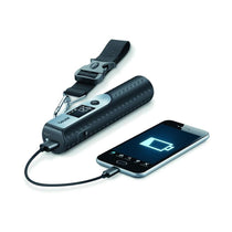 Beurer 3 In 1 Travelmeister Power Bank Charger Luggage Scale & Torch 16cm - Black