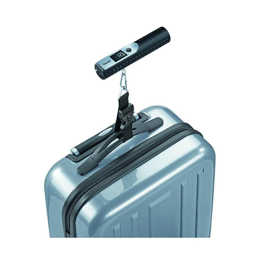 Beurer 3 In 1 Travelmeister Power Bank Charger Luggage Scale & Torch 16cm - Black