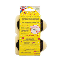 Dishmatic Wonder Washee Refills Non Scratch Sponge Scourers 2 Pack - Multicolour