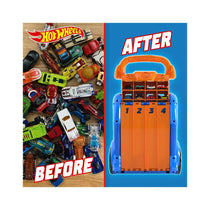 Hot Wheels Multilauncher Ultra Racing Car Case Stores Up To 20 Cars - Multicolour