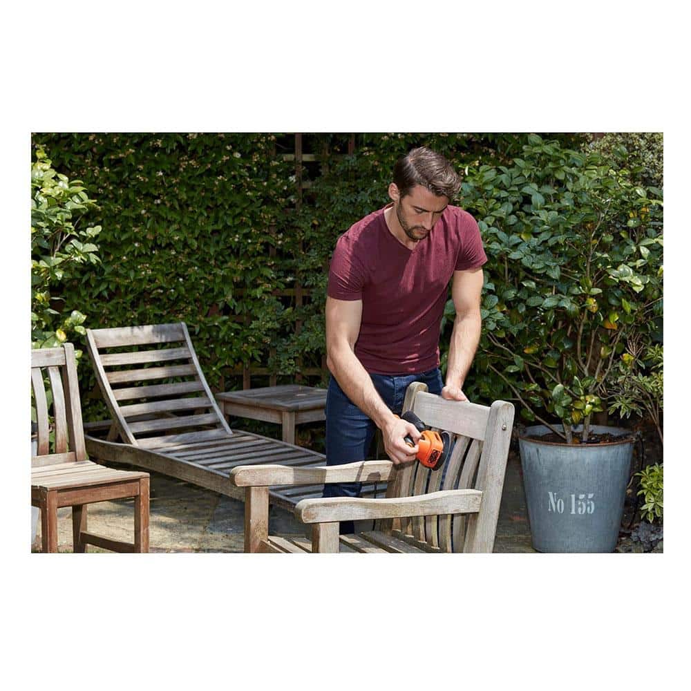 Black & Decker 4-In-1 Corded Multi-Sander 200W 240V - Orange/Black