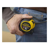 Stanley FatMax Blade Armor Magnetic Measure Tape 5 Metres 16ft Metric Only - Yellow/Black