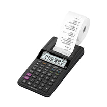 Casio Compact 12 Digit Display Printing Calculator - Black