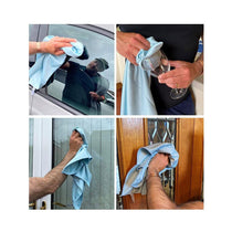 Optima Glass Professional XL Microfibre Cloth 60cm x 80cm - Blue