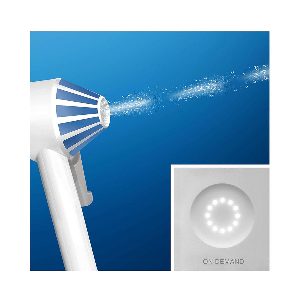 Oral-B Aquacare 6 Pro-Expert Water Flosser Oral Irrigator Featuring Oxyjet Technology With 6 Cleaning Modes - White