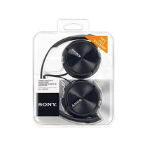 Sony ZX Series Stereo Foldable Headphones - Metallic Black