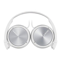Sony ZX Series Stereo Foldable Headphones - Metallic White