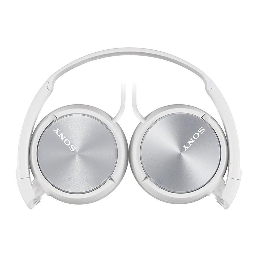 Sony ZX Series Stereo Foldable Headphones - Metallic White