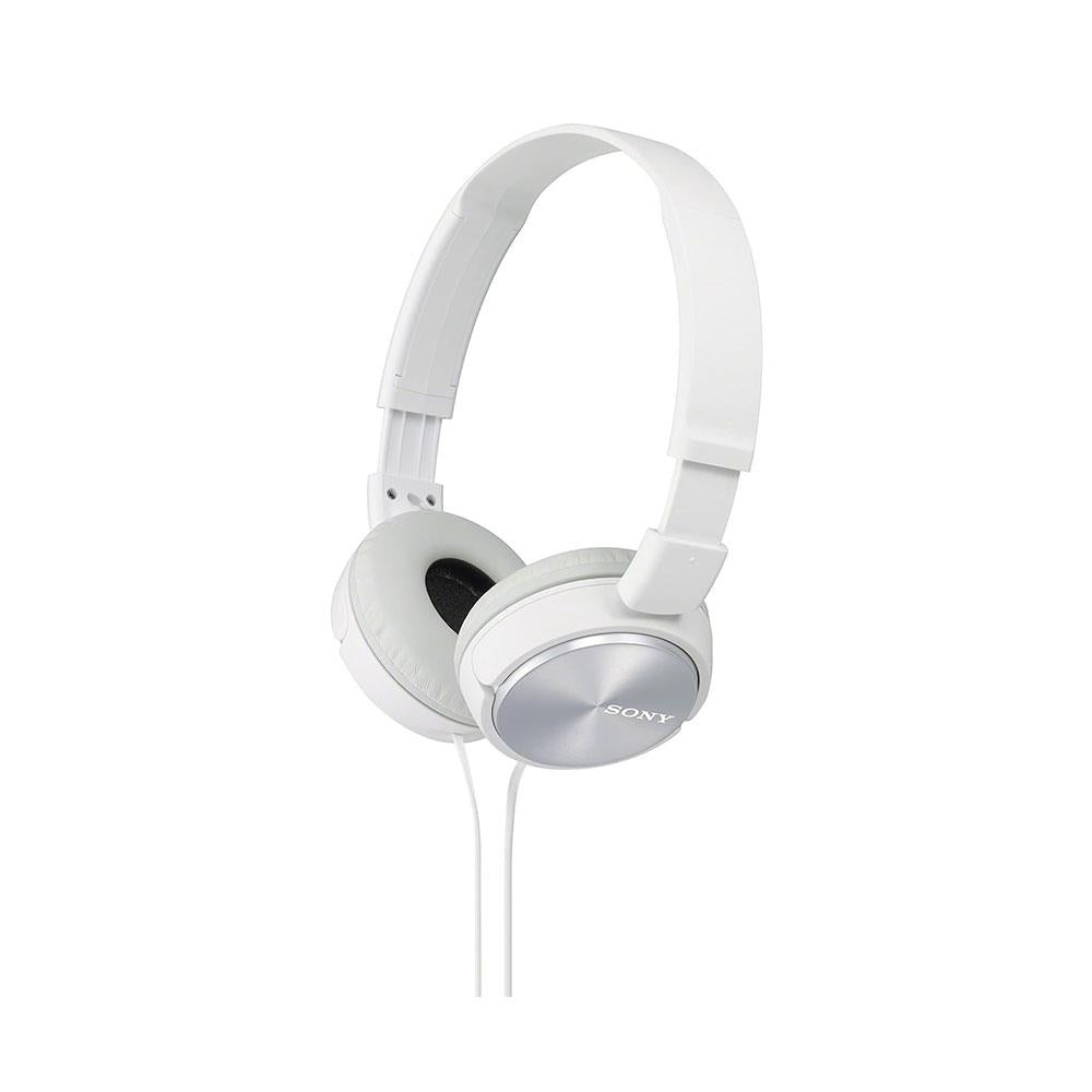 Sony ZX Series Stereo Foldable Headphones - Metallic White