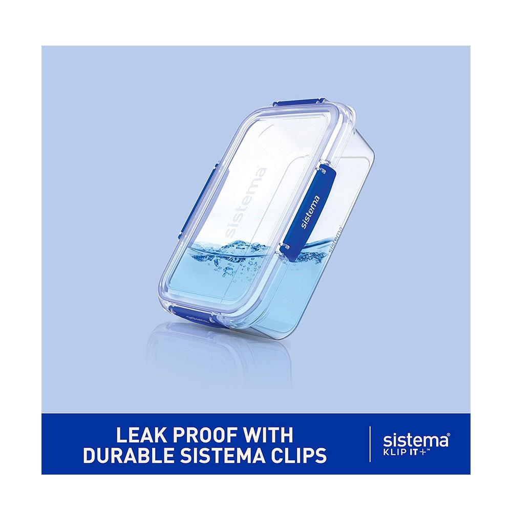 Sistema Klip It Plus Rectangle Container 400ml - Transparent