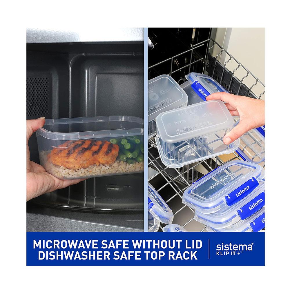 Sistema Klip It Plus Rectangle Container 400ml - Transparent