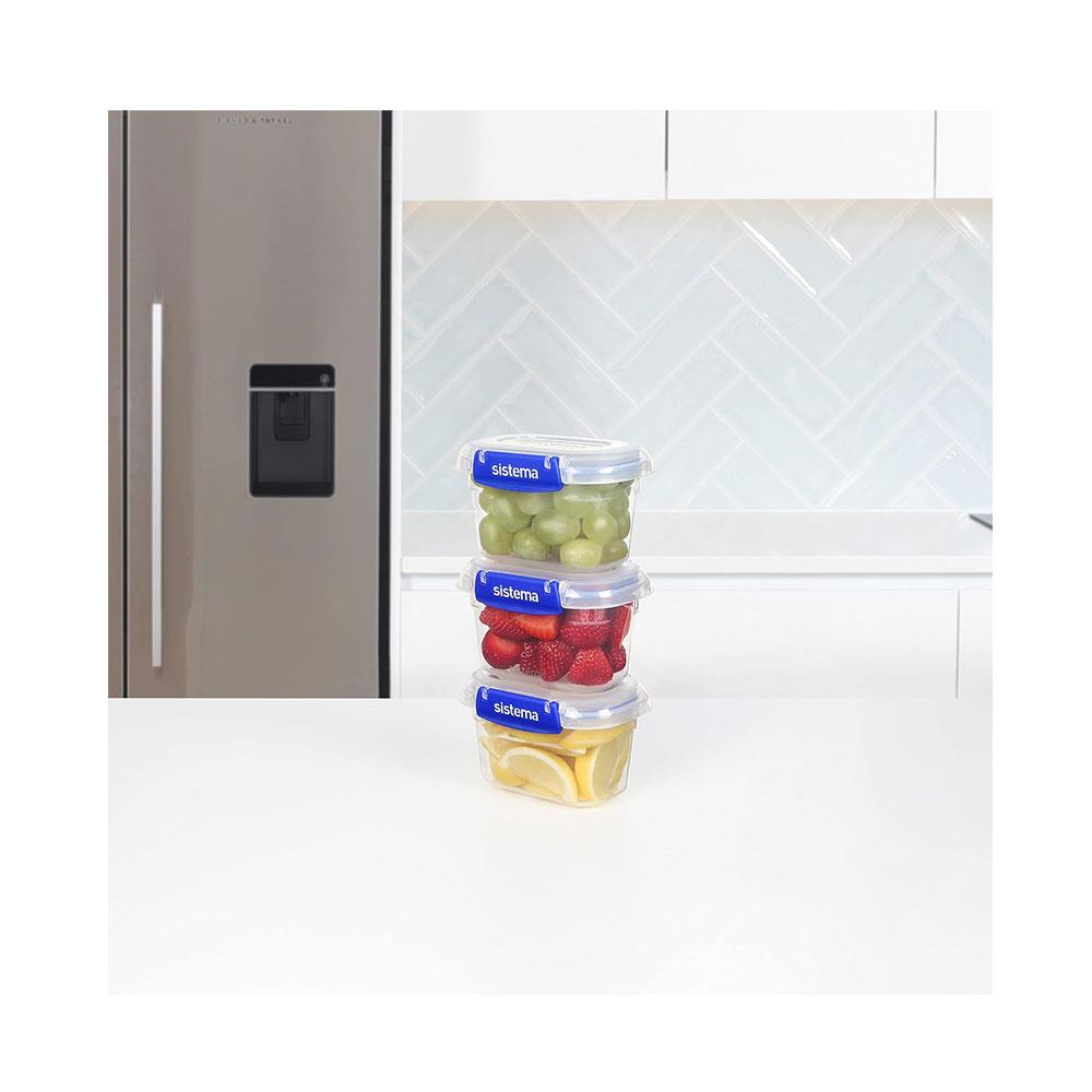 Sistema Klip It Plus Rectangle Container 400ml - Transparent