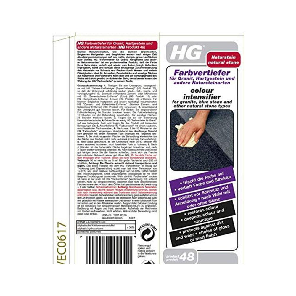 HG Natural Stone Colour Intensifier Product 48 - 50ml