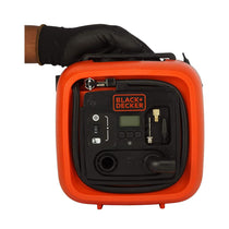 Black & Decker 12V Electric Cordless High Pressure Inflator - Orange/Black