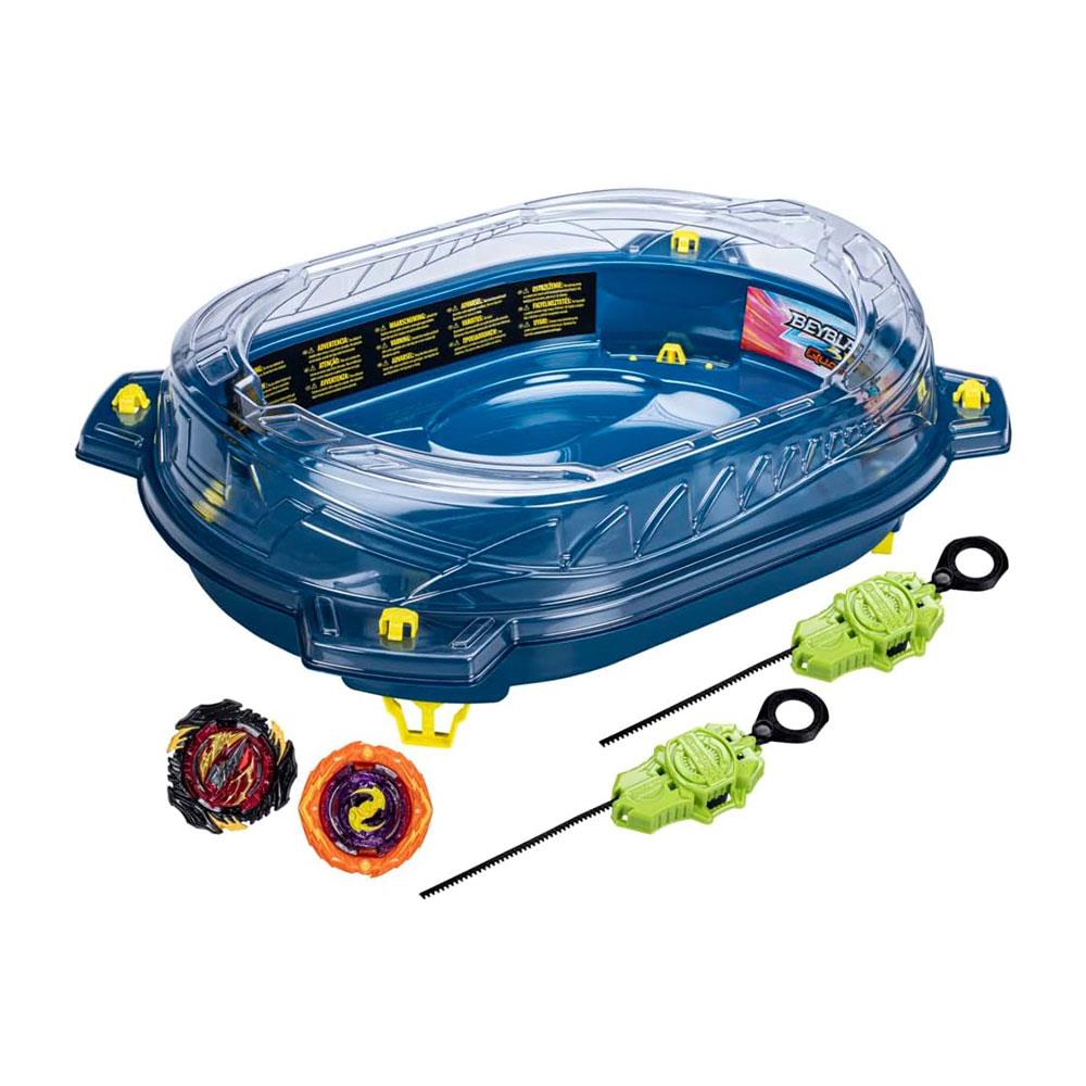Beyblade Burst QuadStrike Thunder Edge Battle Set With Beystadium - Multicolour