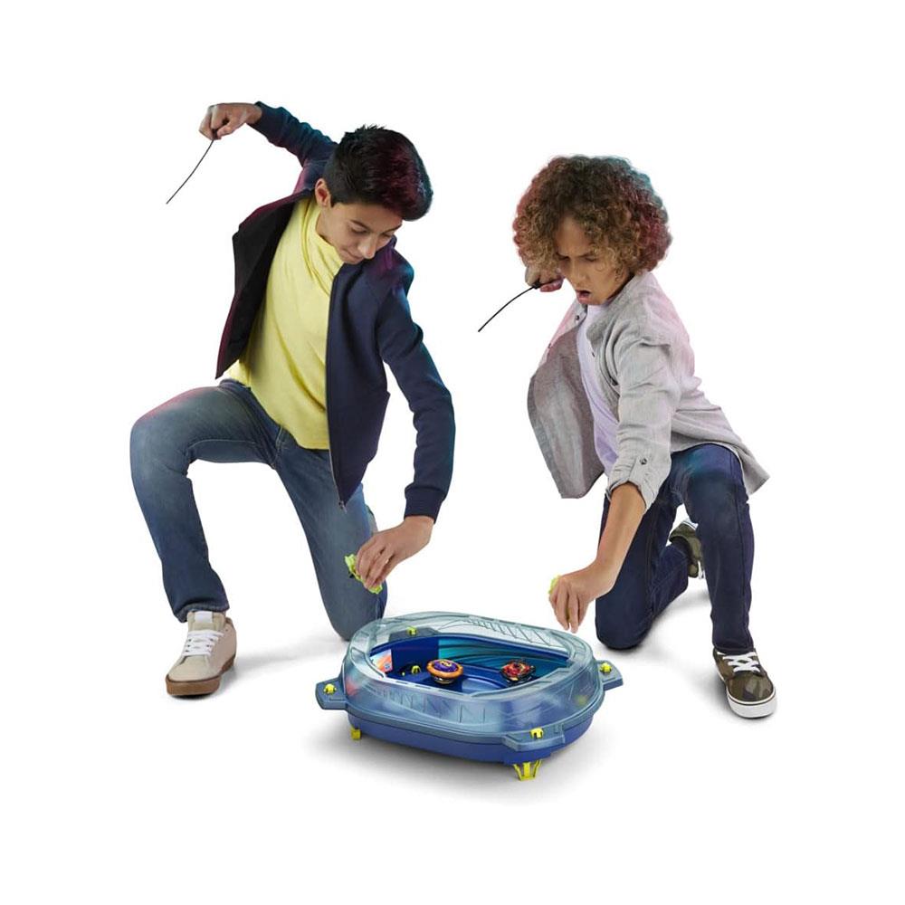 Beyblade Burst QuadStrike Thunder Edge Battle Set With Beystadium - Multicolour