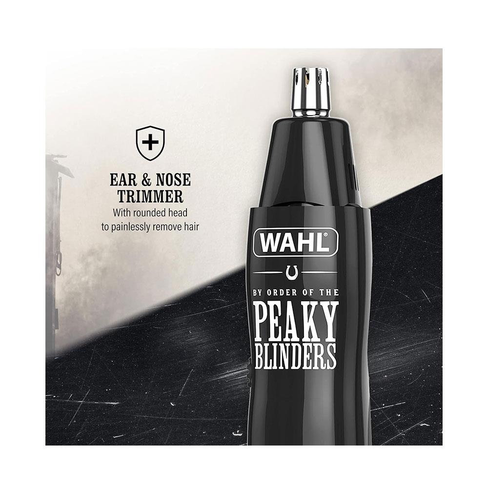 Wahl Peaky Blinders 7-In-1 Multigroomer Gift Set Rechargeable Cordless Trimmer With 3 Attachments - Black